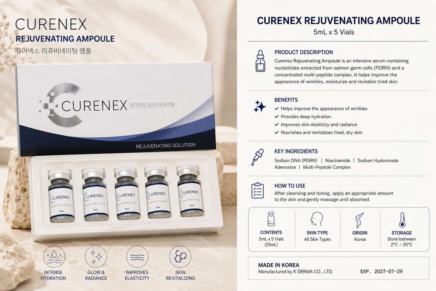 Curenex Rejuvenating – Single Vial (5mL)